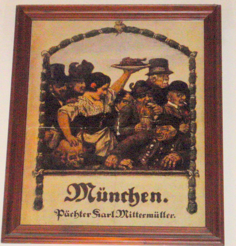 Hofbr&auml;uhaus sign.